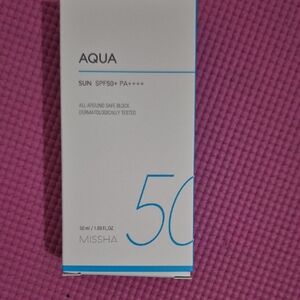 Aqua Sun SPF50+ PA++++ Skincare Cream - White and Blue